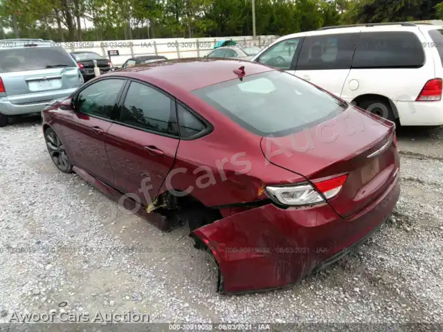 2016 Chrysler 200 1C3CCCBB3GN179088 — Iaai auction photo 3
