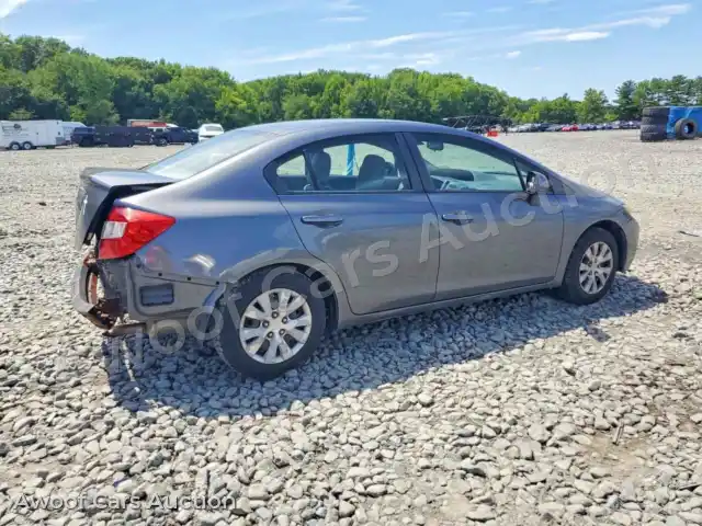 2012 Honda Civic 19XFB2F54CE343134 — hoton gwanjo Copart na 3