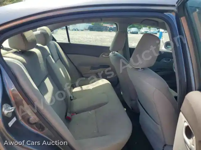 2012 Honda Civic 19XFB2F54CE343134 — hoton gwanjo Copart na 10