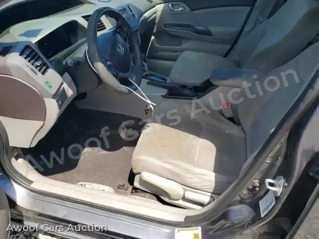 2012 Honda Civic 19XFB2F54CE343134 — hoton gwanjo Copart na 7