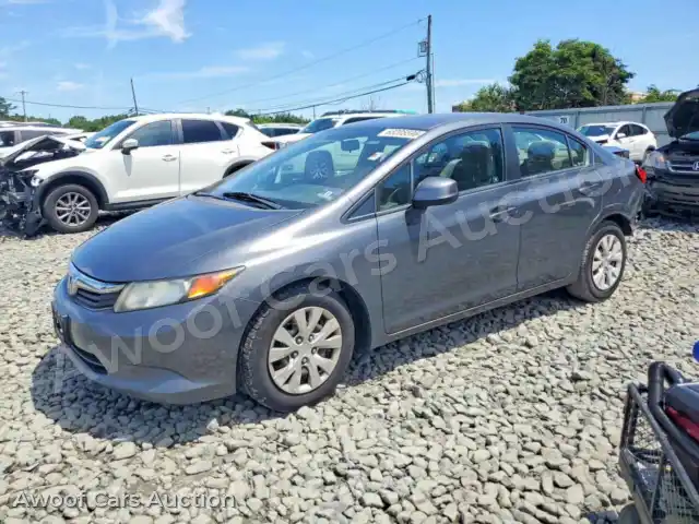 2012 Honda Civic 19XFB2F54CE343134 — hoton gwanjo Copart na 1