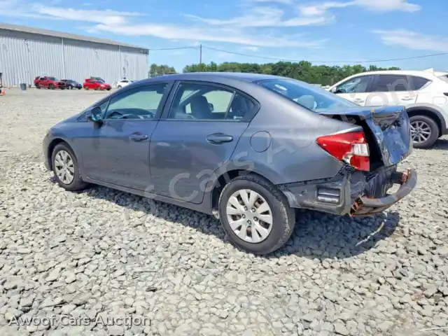 2012 Honda Civic 19XFB2F54CE343134 — hoton gwanjo Copart na 2