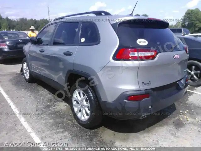 2016 Jeep Cherokee 1C4PJLAB8GW137210 — photo 3 de la vente Iaai