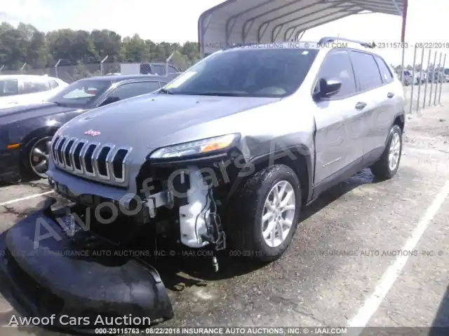 2016 Jeep Cherokee 1C4PJLAB8GW137210 — photo 2 de la vente Iaai