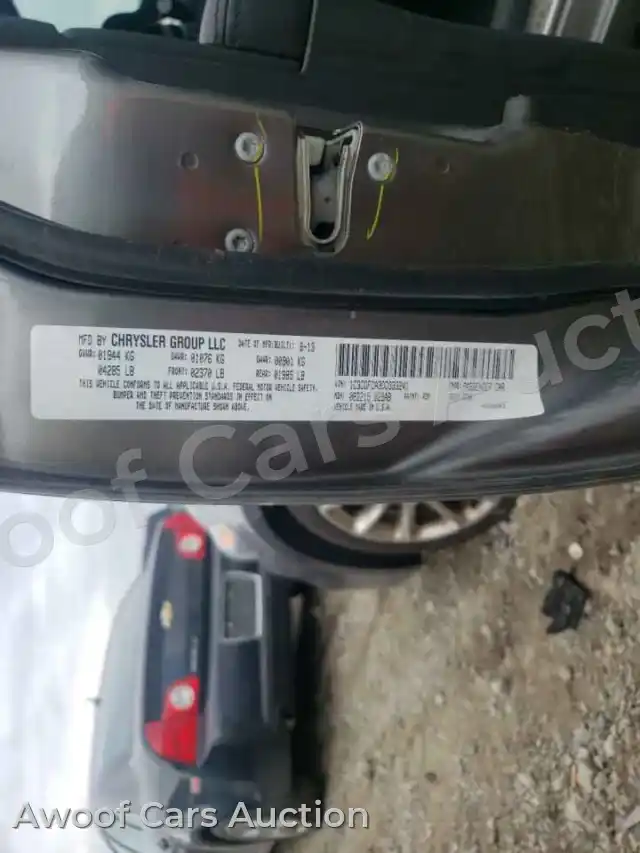 2013 Dodge Dart 1C3CDFCA3DD333241 — Copart auction photo 10