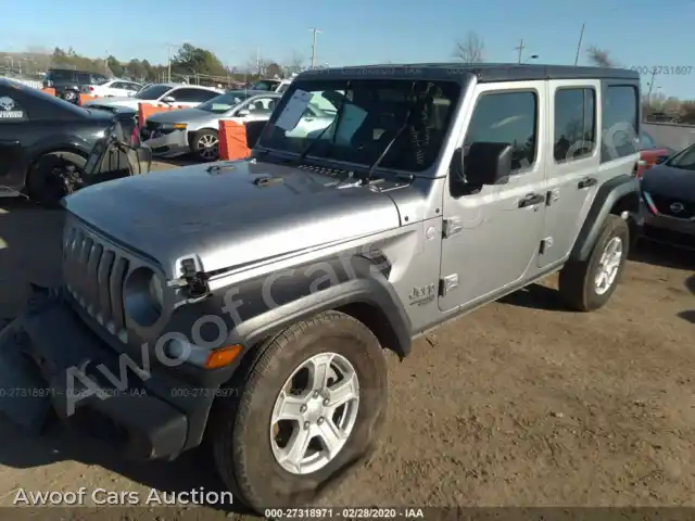 2019 Jeep Wrangler Unlimited 1C4HJXDN5KW638016 — hoton gwanjo Iaai na 2