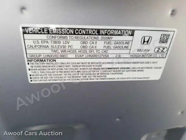 2020 Honda Accord 1HGCV2F97LA031326 — Manheim auction photo 38