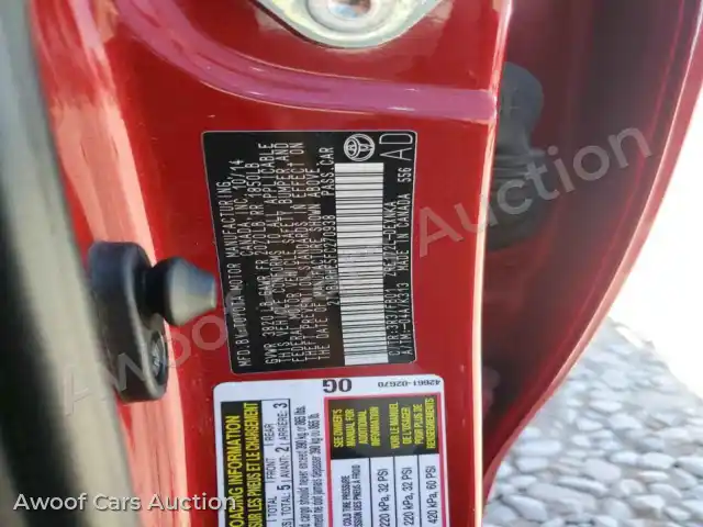 2015 Toyota Corolla 2T1BURHE5FC270938 — Copart auction photo 12