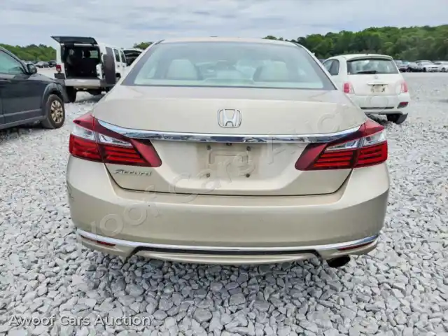 2016 Honda Accord 1HGCR2F38GA145809 — Copart auction photo 6