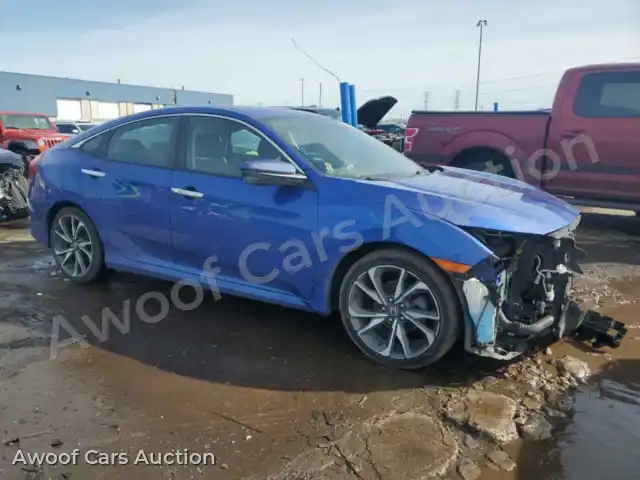 2020 Honda Civic 19XFC1F92LE017469 — photo 4 de la vente Copart