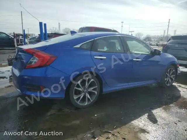 2020 Honda Civic 19XFC1F92LE017469 — photo 3 de la vente Copart