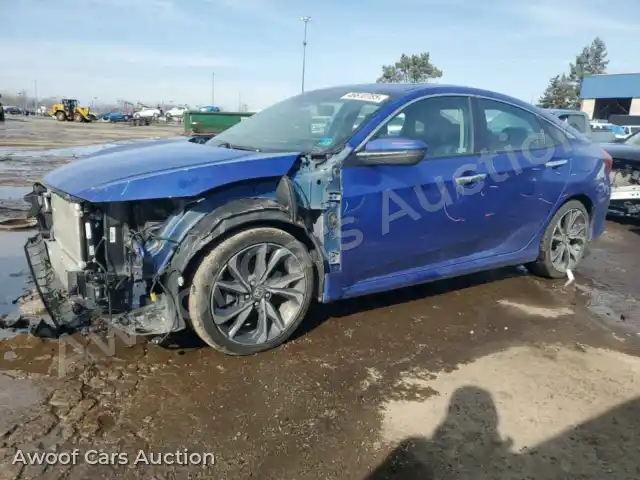 2020 Honda Civic 19XFC1F92LE017469 — photo 1 de la vente Copart