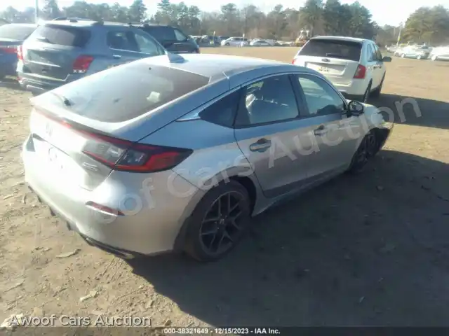2022 Honda Civic 19XFL1H80NE001486 — photo 4 de la vente Iaai