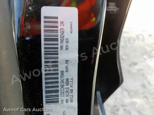 2016 Chrysler 200 1C3CCCAB1GN175400 — Copart auction photo 10
