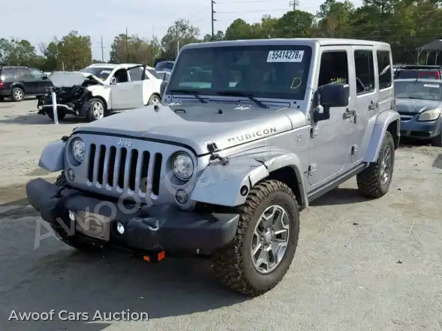 2017 Jeep Wrangler Unlimited 1C4HJWFG9HL688033 — Copart auction photo 2