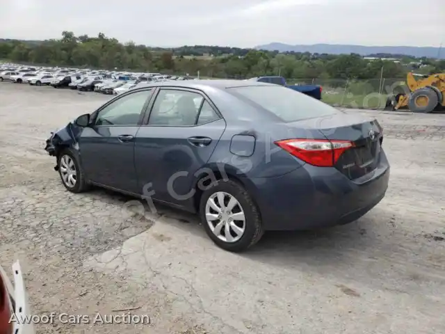 2016 Toyota Corolla 2T1BURHEXGC483305 — Copart auction photo 2