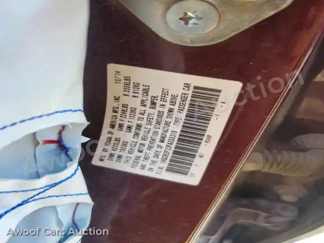2015 Honda Accord 1HGCR2F33FA055319 — Copart auction photo 13
