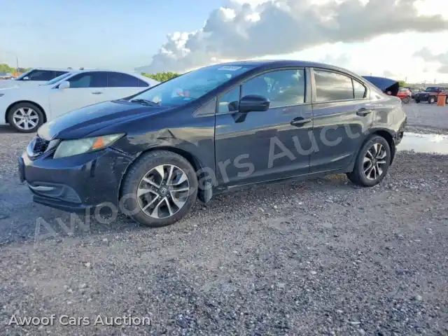 2015 Honda Civic 19XFB2F83FE033457 — Copart auction photo 1