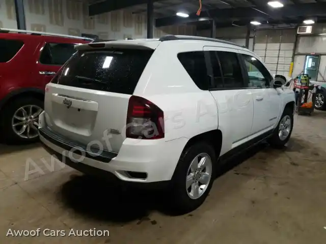 2017 Jeep Compass 1C4NJCEAXHD161787 — Copart auction photo 4