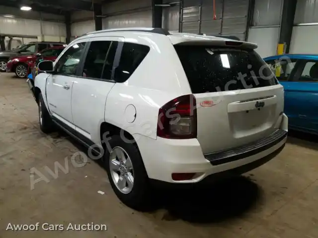 2017 Jeep Compass 1C4NJCEAXHD161787 — Copart auction photo 3