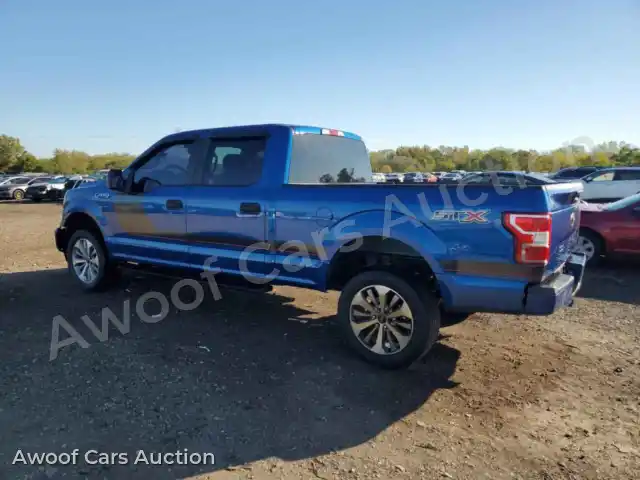 2018 Ford F150 1FTEW1CG1JFA00607 — Copart auction photo 2