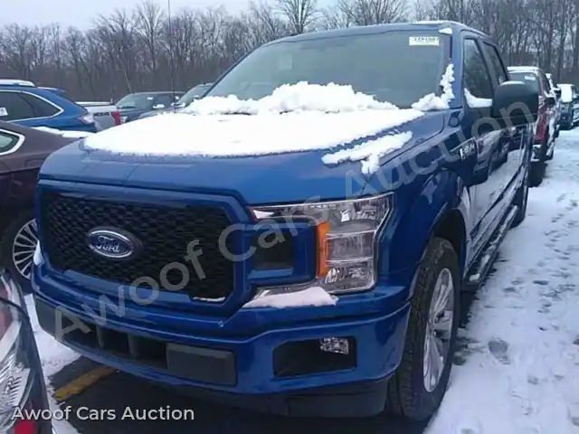 2018 Ford F150 1FTEW1CG1JFA00607 — Manheim auction photo 1