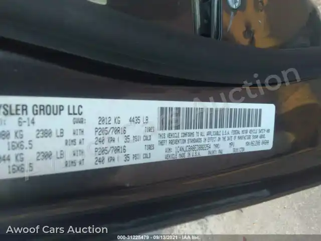 2014 Jeep Compass 1C4NJCBA8ED882254 — Iaai auction photo 9