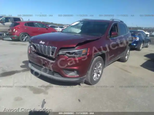 2019 Jeep Cherokee 1C4PJLLB0KD151698 — Iaai auction photo 2
