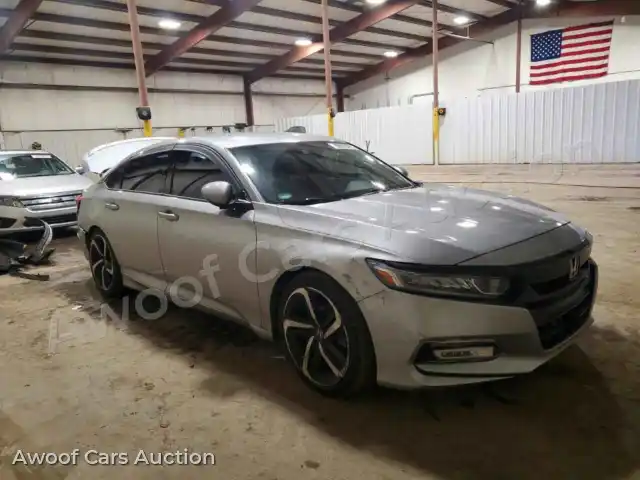 2018 Honda Accord 1HGCV1F3XJA007072 — photo 4 de la vente Copart