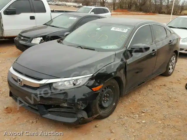 2016 Honda Civic 19XFC2F5XGE027191 — Copart auction photo 2