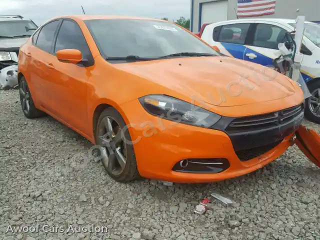 2014 Dodge Dart 1C3CDFEB6ED740378 — Copart auction photo 1