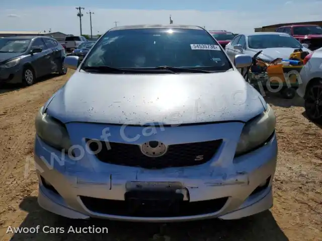 2010 Toyota Corolla 1NXBU4EE6AZ201254 — Copart auction photo 5