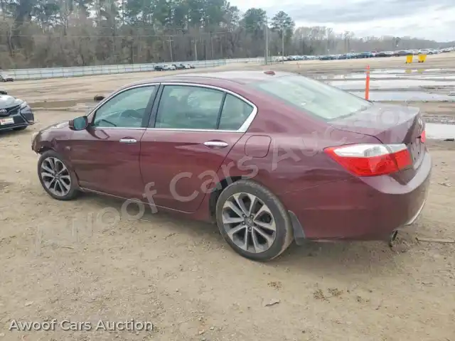 2013 Honda Accord 1HGCR3F82DA028689 — Copart auction photo 2