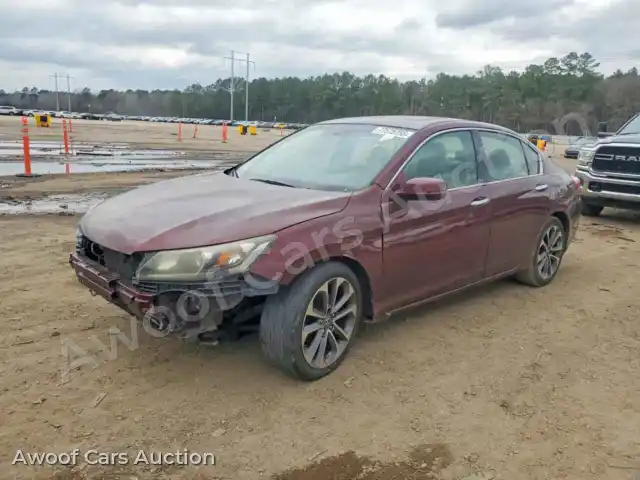 2013 Honda Accord 1HGCR3F82DA028689 — Copart auction photo 1
