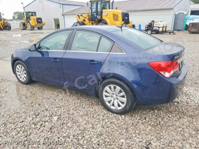 2011 Chevrolet Cruze 1G1PF5S9XB7164283 — Copart auction photo 2