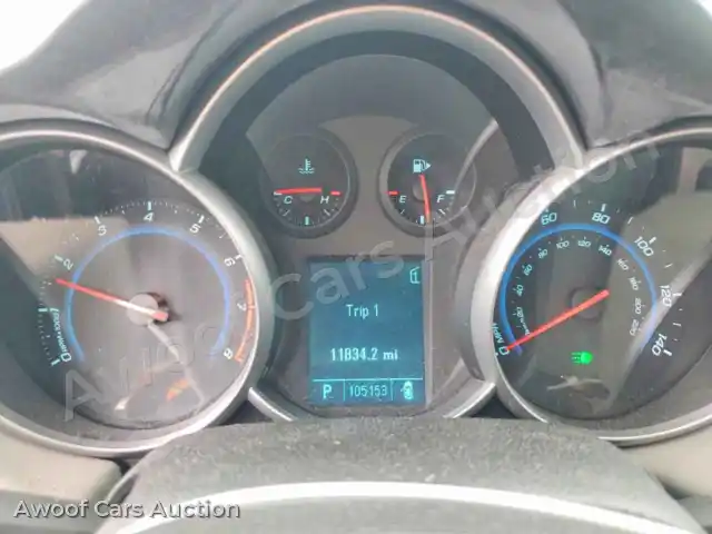 2011 Chevrolet Cruze 1G1PF5S9XB7164283 — Copart auction photo 9