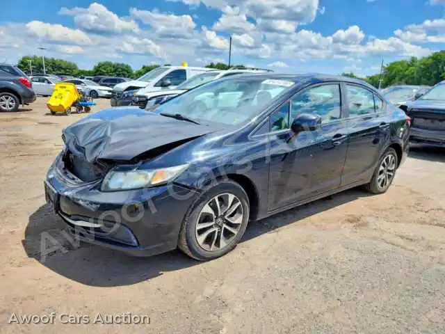 2013 Honda Civic 19XFB2F82DE283401 — Copart auction photo 1