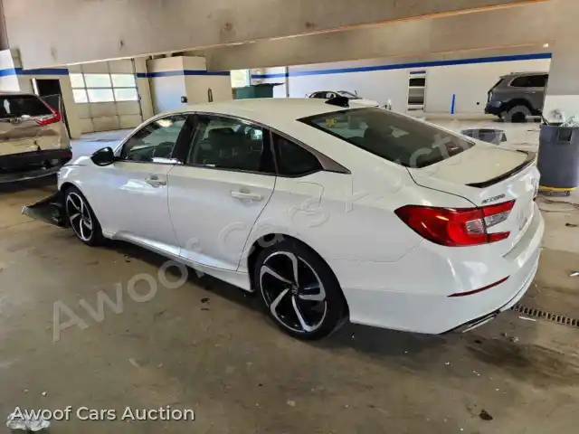 2021 Honda Accord 1HGCV1F4XMA069536 — photo 2 de la vente Copart