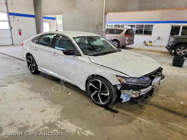 2021 Honda Accord 1HGCV1F4XMA069536 — photo 4 de la vente Copart