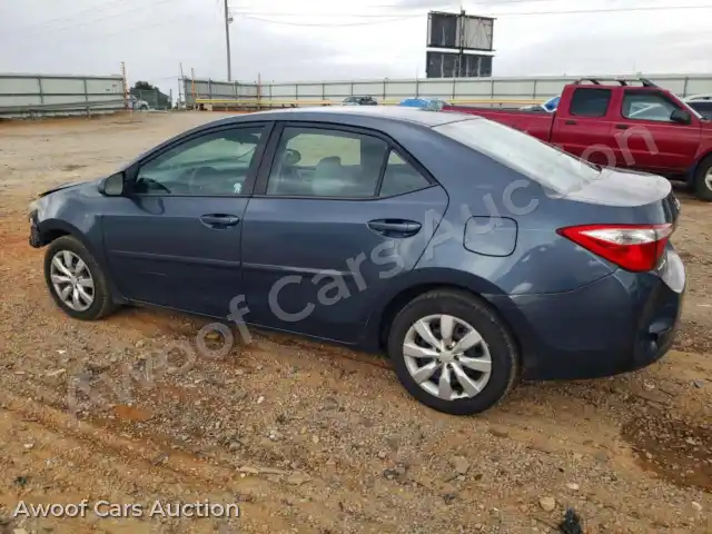 2015 Toyota Corolla 2T1BURHE5FC344794 — Copart auction photo 2
