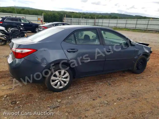 2015 Toyota Corolla 2T1BURHE5FC344794 — Copart auction photo 3