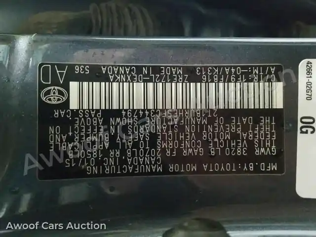2015 Toyota Corolla 2T1BURHE5FC344794 — Manheim auction photo 27