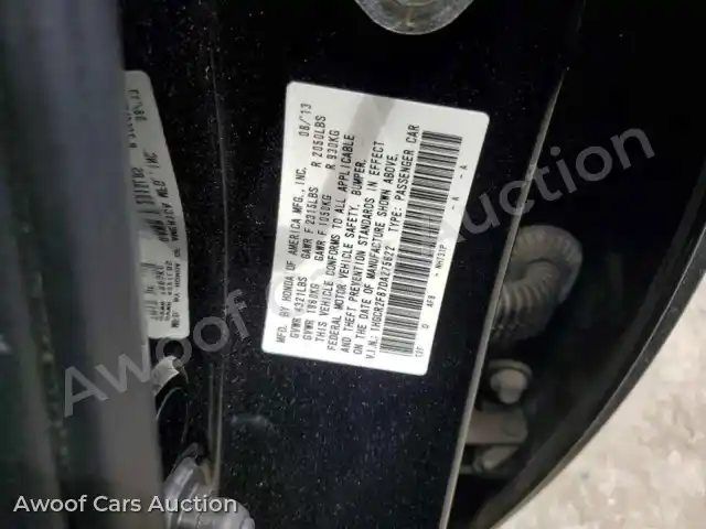 2013 Honda Accord 1HGCR2F87DA275622 — Copart auction photo 12