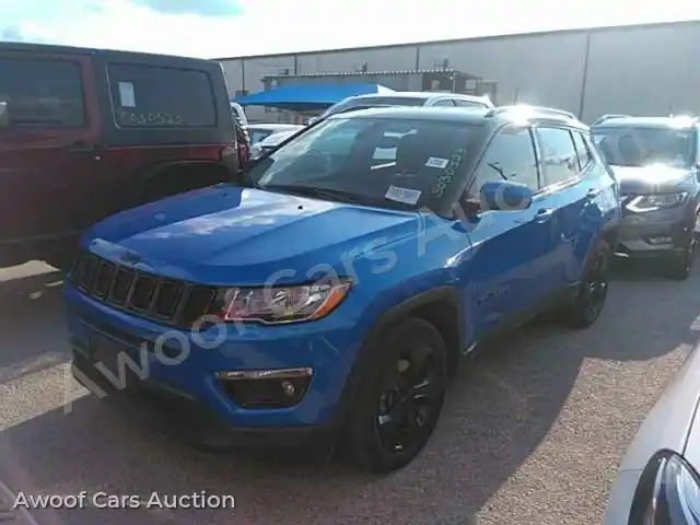 2018 Jeep Compass 3C4NJCBB6JT471450 — photo 2 de la vente Manheim