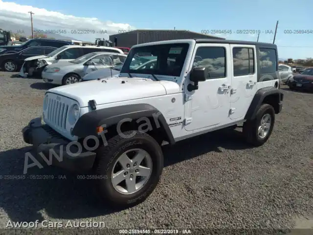 2017 Jeep Wrangler Unlimited 1C4BJWDGXHL649721 — photo 2 de la vente Iaai