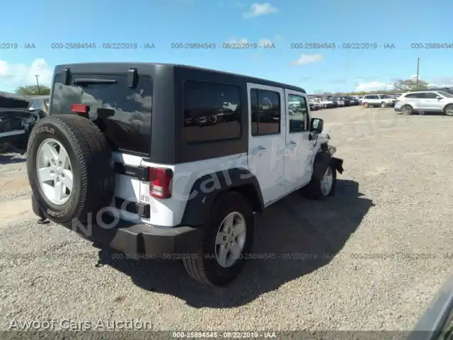 2017 Jeep Wrangler Unlimited 1C4BJWDGXHL649721 — photo 4 de la vente Iaai