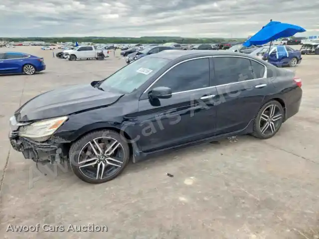 2017 Honda Accord 1HGCR3F9XHA037574 — Copart auction photo 1