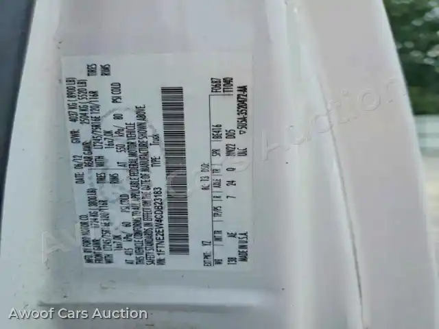 2012 Ford Econoline 1FTNE2EW4CDB23183 — Copart auction photo 12