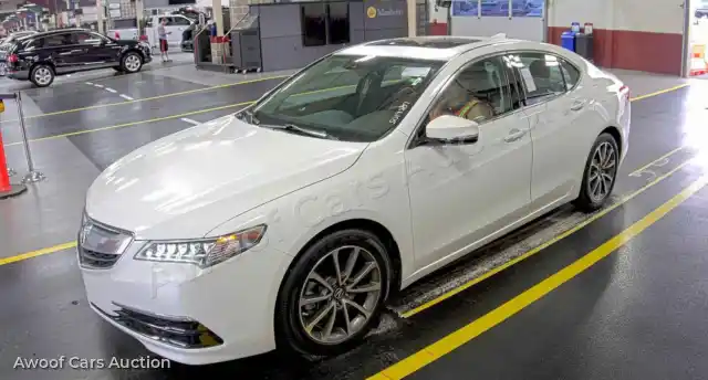 2017 Acura TLX 19UUB3F57HA001492 — Manheim auction photo 1