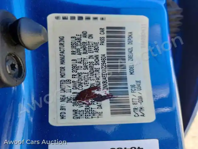 2010 Toyota Corolla 1NXBU4EEXAZ294604 — photo 12 de la vente Copart